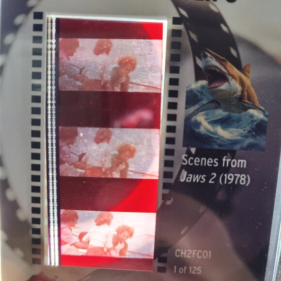 2024 Historic Autographs Chaos 2 Film Clip 1978 Jaws 2 original movie 1/125 rare - Picture 1 of 5